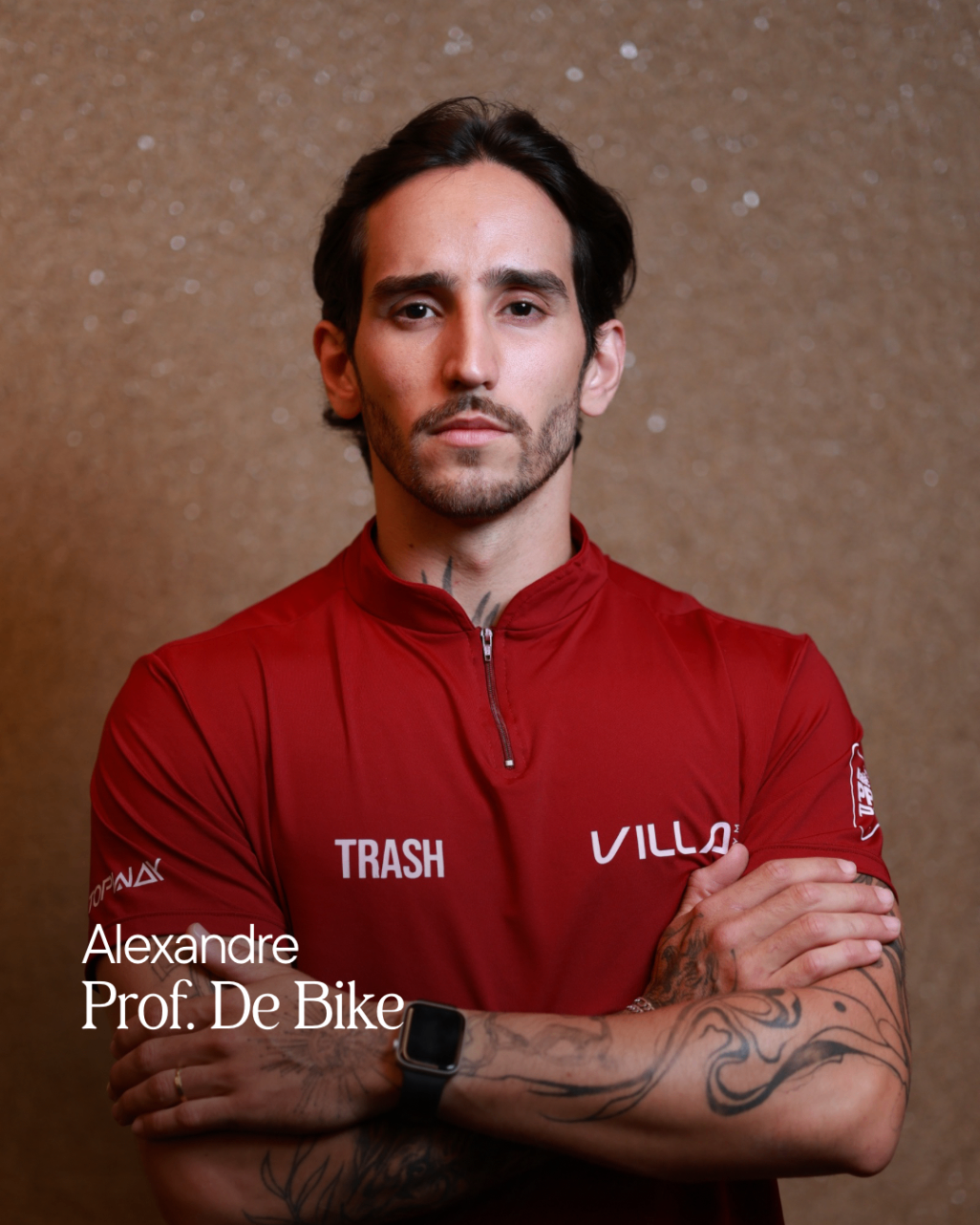 Alexandre, professor de bike da Villa Gym