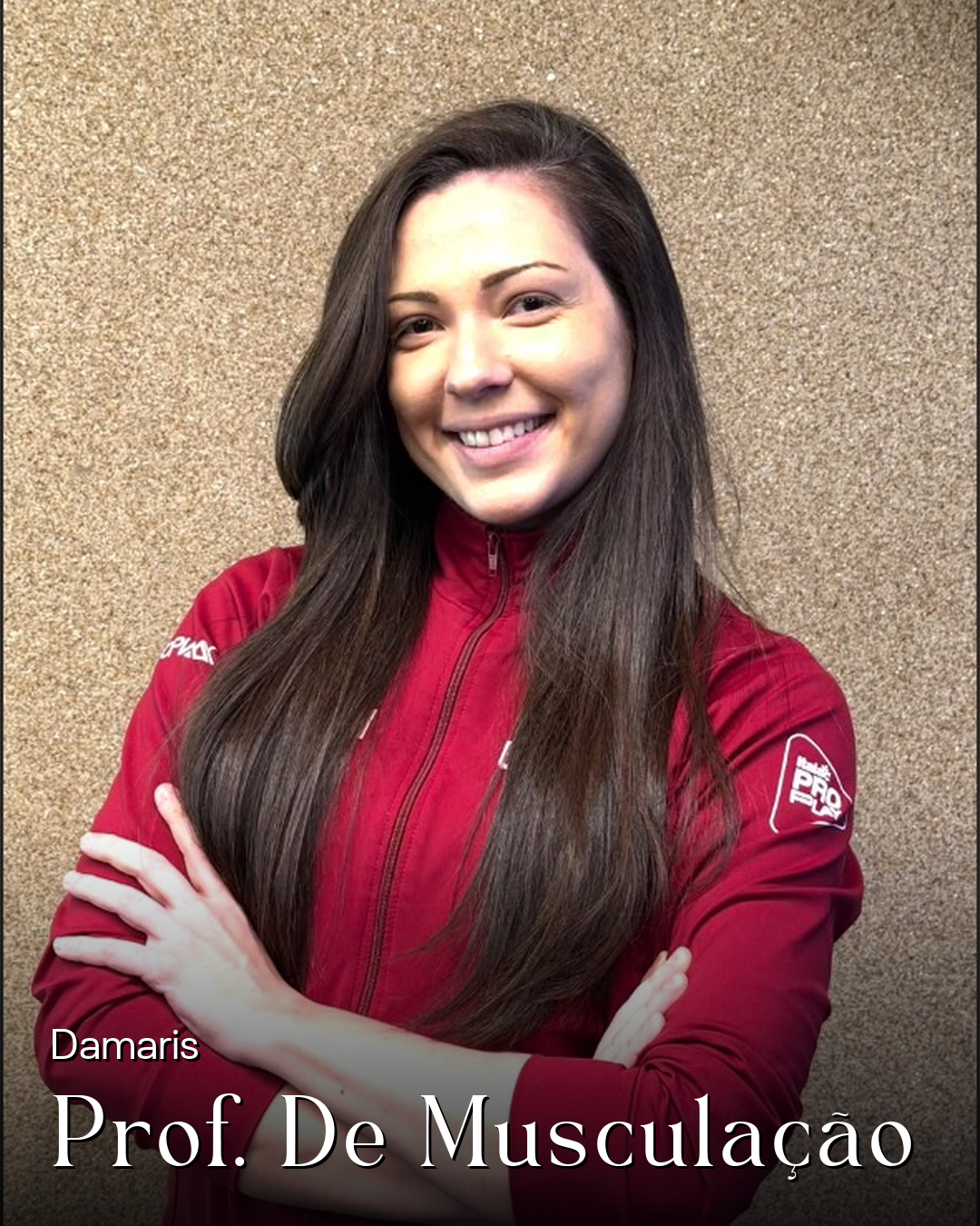 Damaris, professora de musculação da Villa Gym