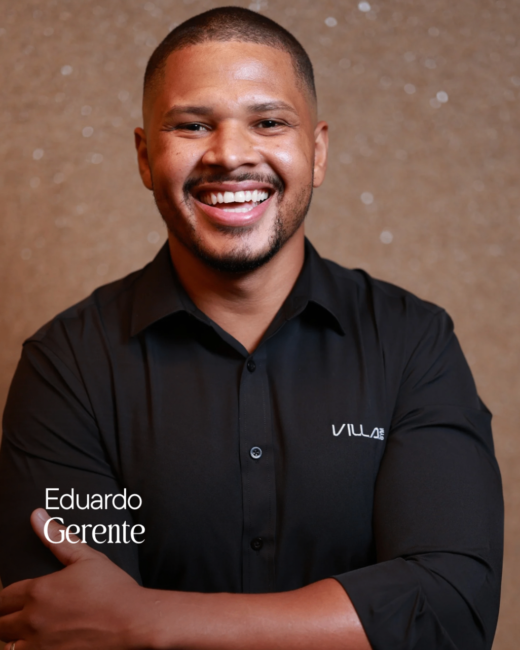 Eduardo, gerente da Villa Gym