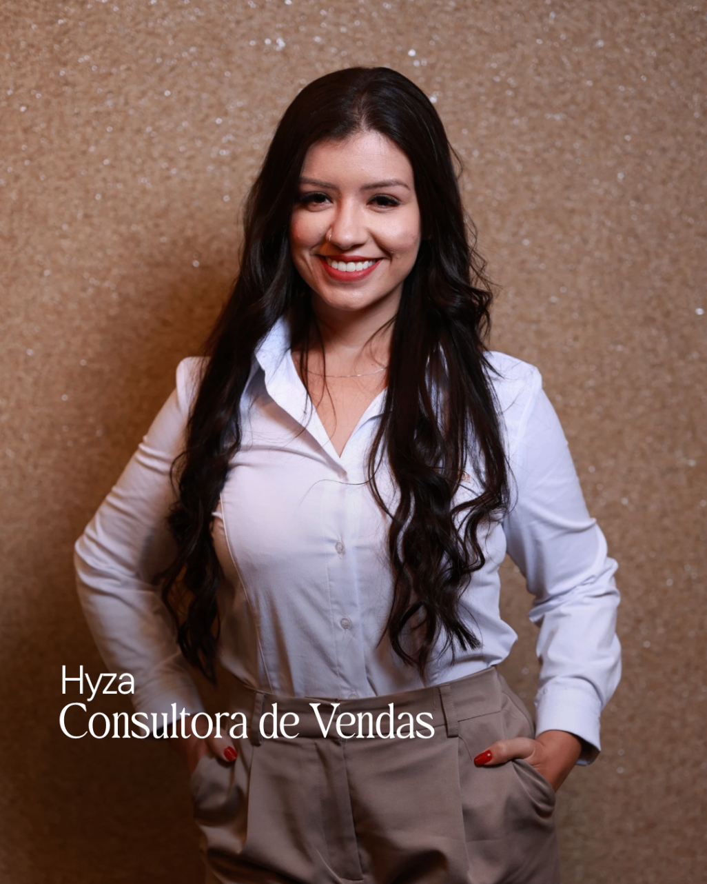 Hyza, consultora de vendas da Villa Gym