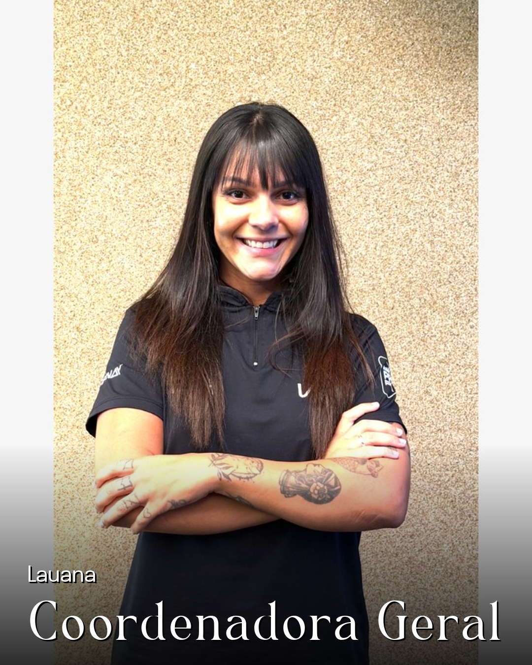 Lauana, coordenadora geral da Villa Gym