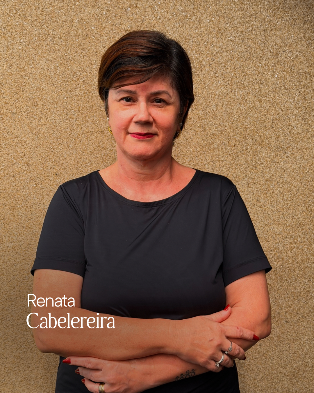 Renata, cabelereira da Villa Gym