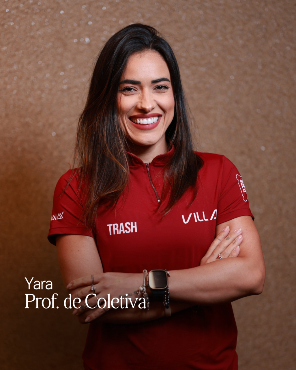 Yara, professora de coletiva da Villa Gym